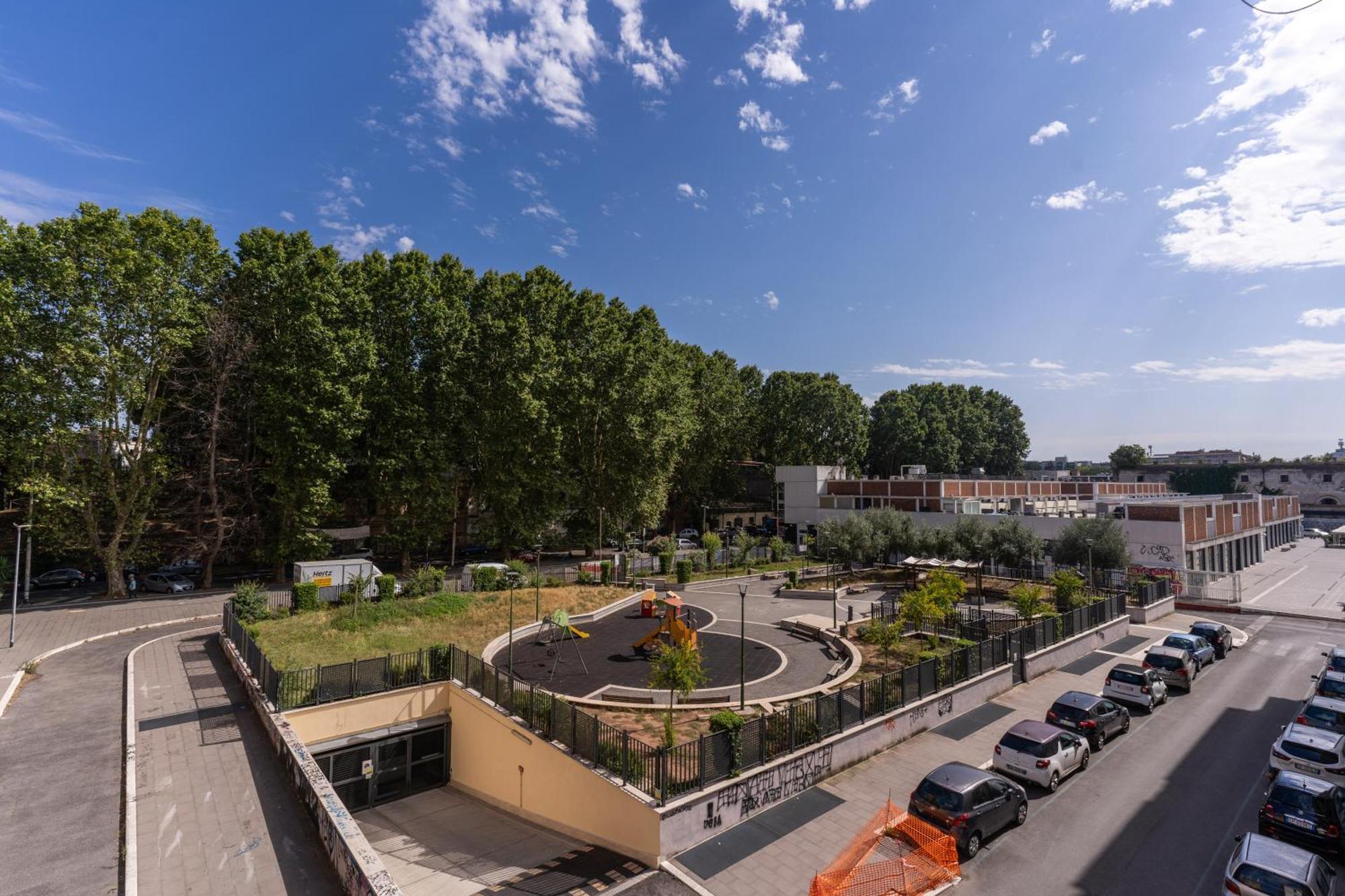 רומא Lovely Flat In Testaccio מראה חיצוני תמונה